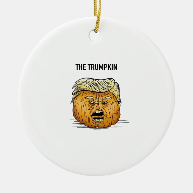 Trumpkin Classic & Basic Design Design Julgransprydnad Keramik (Framsidan)