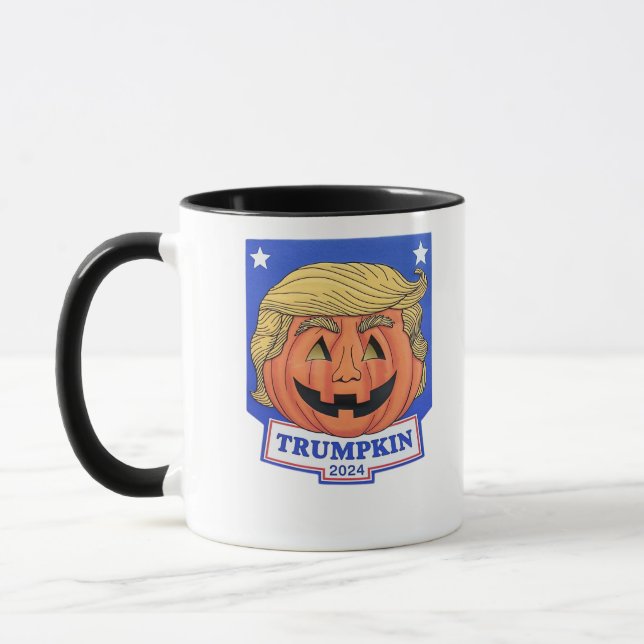 Trumpkin Classic - Funny Halloween-citat Mugg (Vänster)
