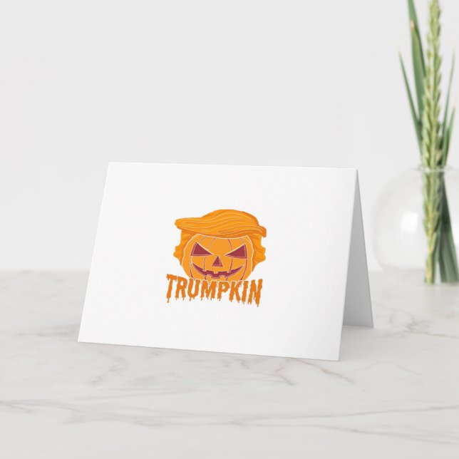 Trumpkin Classic – Pumpa President Stil Kort (Framsida)