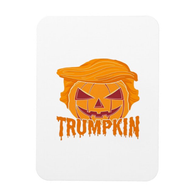 Trumpkin Classic - Pumpkin President Stil Magnet (Vertikal)