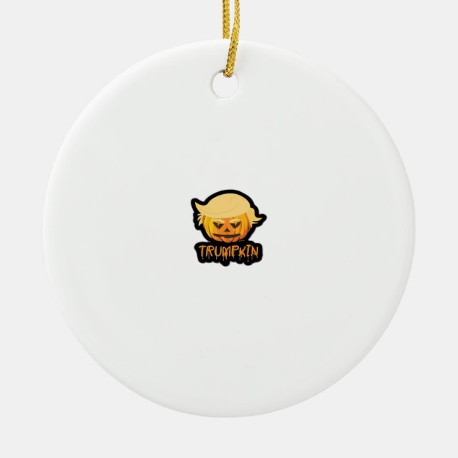 Trumpkin Classic - Retro Costume Slogan Julgransprydnad Keramik (Framsidan)