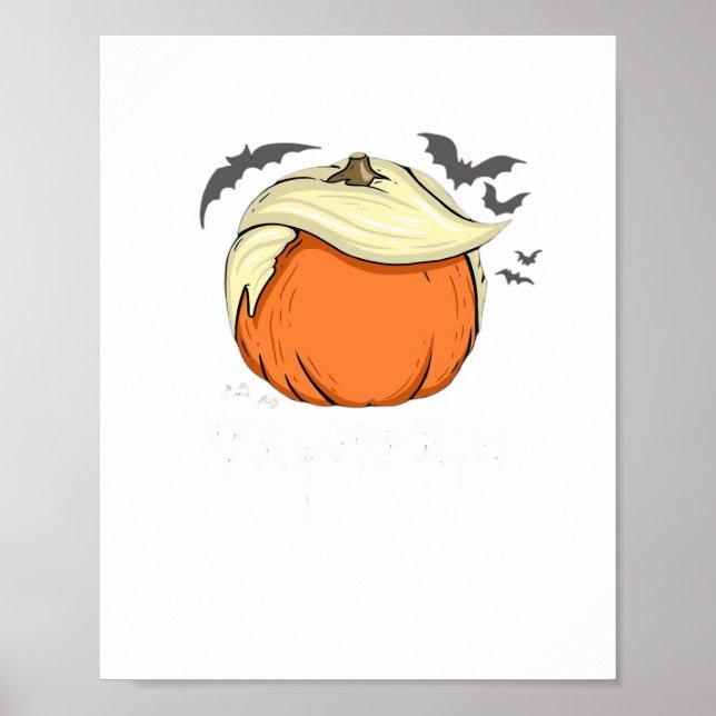 Trumpkin, Donald Halloween Poster (Framsidan)