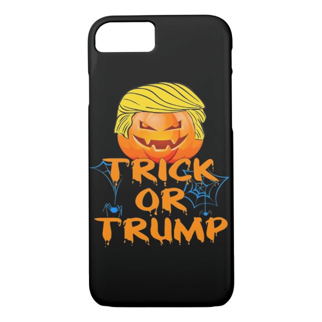 Trumpkin Funny design för Halloween Case-Mate iPhone Skal (Baksida)