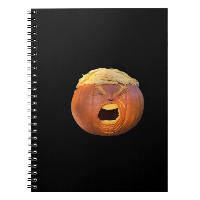 Trumpkin - Funny Halloween Anteckningsbok (Framsidan)