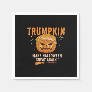 Trumpkin gör Halloween Stort Igen För Politiska Pappersservett