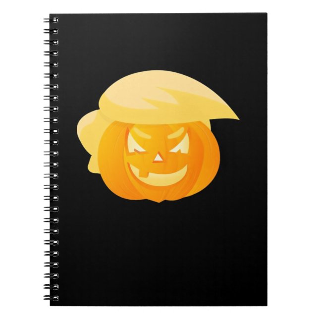 Trumpkin Gör Halloween Underbar Anteckningsbok (Framsidan)