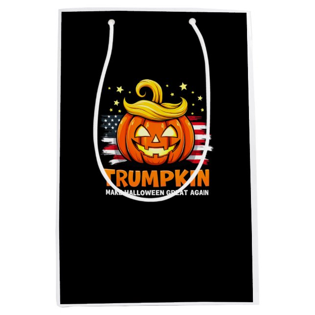 Trumpkin Gör Halloween Underbar igen, lustig Pumpk (Framsidan)