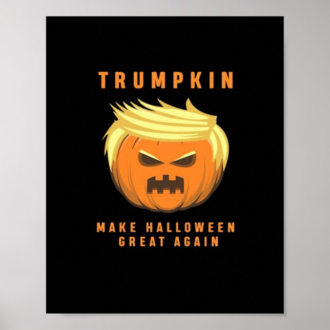 Trumpkin Gör Halloween Underbar igen Passande Poster (Framsidan)