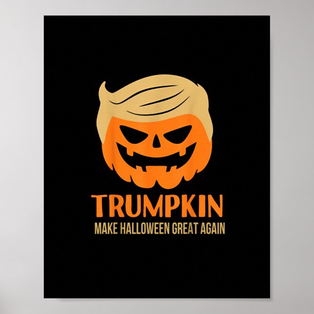 Trumpkin Gör Halloween Underbar igen Poster (Framsidan)