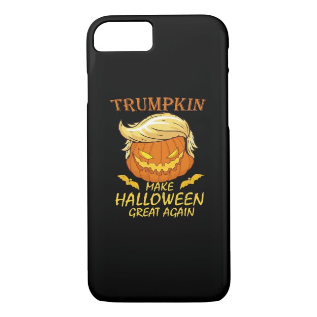 Trumpkin Gör Halloween Underbar igen - Retro Pumpk Case-Mate iPhone Skal (Baksida)