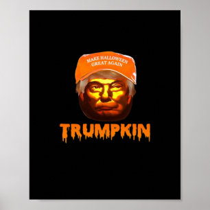 Trumpkin Gör Halloween Underbar igen Sloth Poster