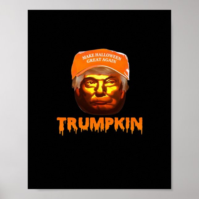 Trumpkin Gör Halloween Underbar igen Sloth Poster (Framsidan)