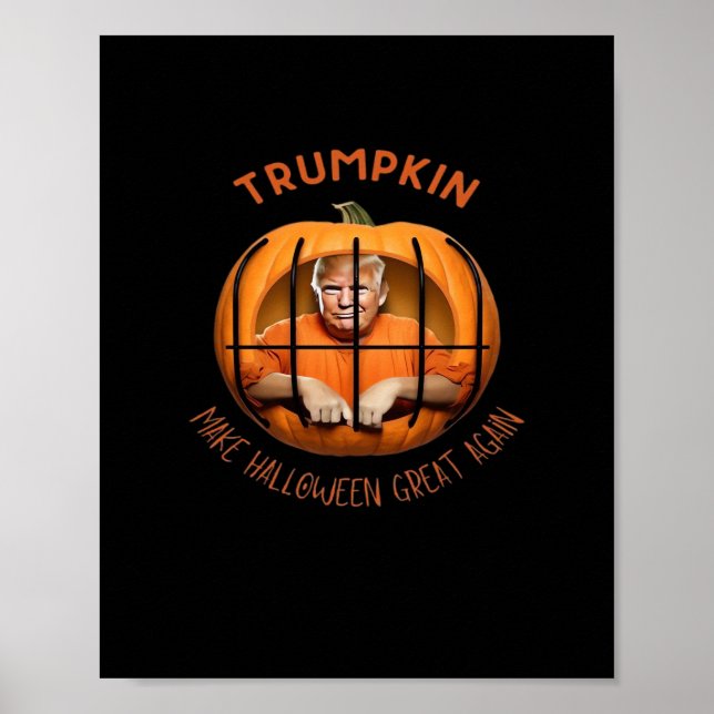 Trumpkin Gör Halloween Underbar igen - Stig mask Poster (Framsidan)