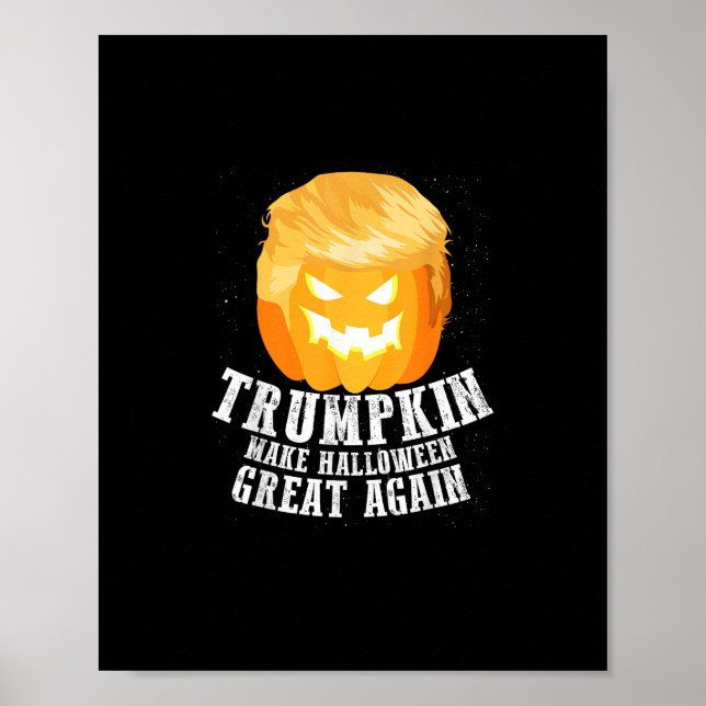 Trumpkin Gör Halloween Underbar igen till kostym - Poster (Framsidan)
