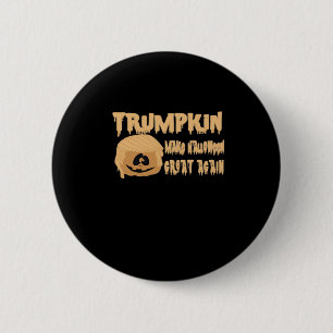 Trumpkin Gör Halloween Underbart igen klassiskt - Knapp