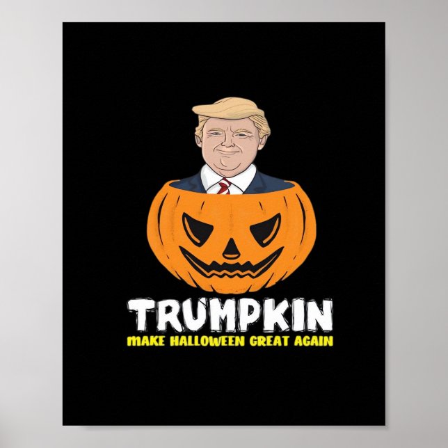 Trumpkin Gör Halloween Underbart igen klassiskt -  Poster (Framsidan)