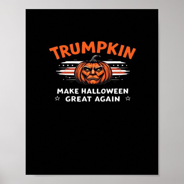 Trumpkin Gör Halloween Underbart igen klassiskt Poster (Framsidan)
