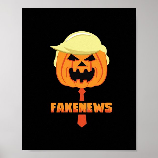 Trumpkin Gör Halloween Underbart igen - Nyheter Cl Poster (Framsidan)