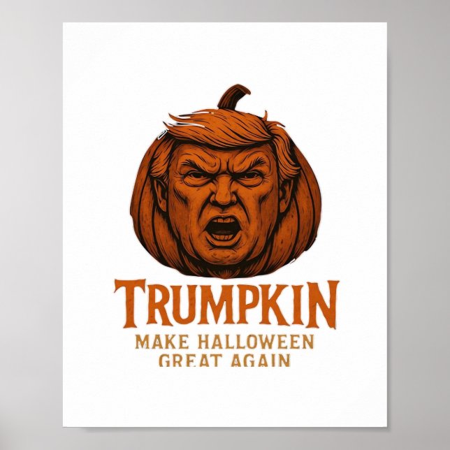 Trumpkin? Gör Halloween Underbart igen Poster (Framsidan)