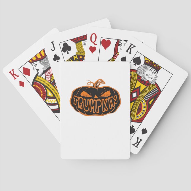 Trumpkin Halloween Casinokort (Baksidan)