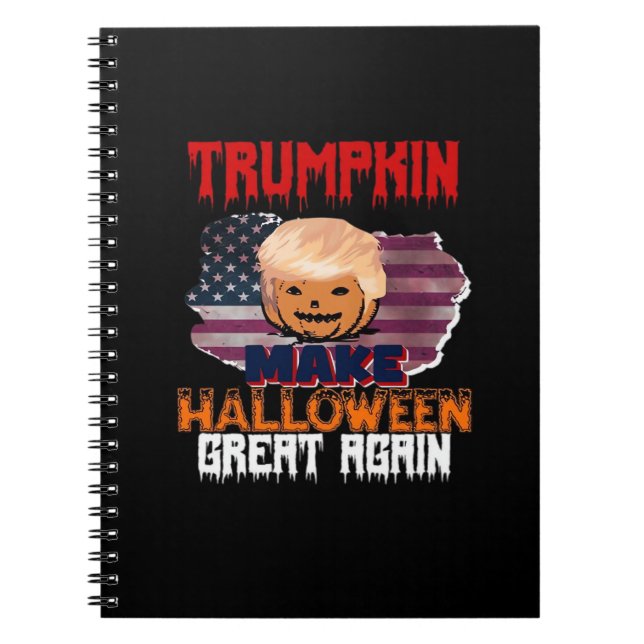 Trumpkin Halloween Classic Anteckningsbok (Framsidan)