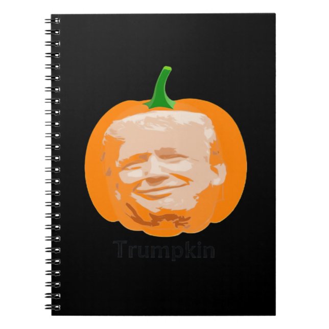 Trumpkin Halloween Classic Anteckningsbok (Framsidan)