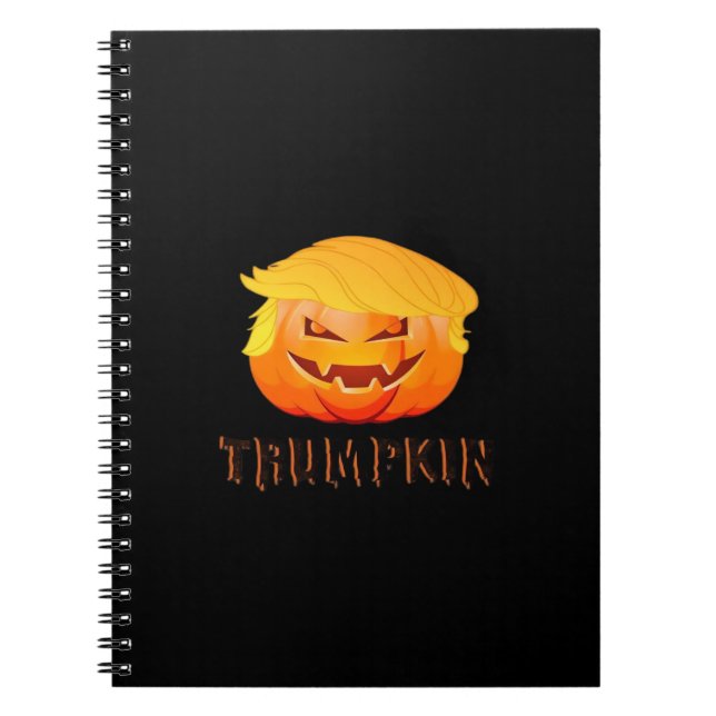 Trumpkin Halloween Classic Anteckningsbok (Framsidan)
