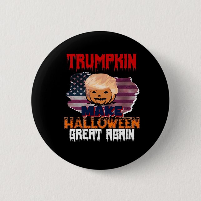 Trumpkin Halloween Classic Knapp (Framsida)