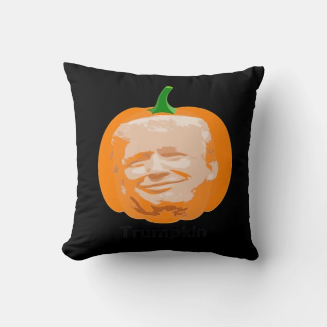 Trumpkin Halloween Classic Kudde (Framsida)