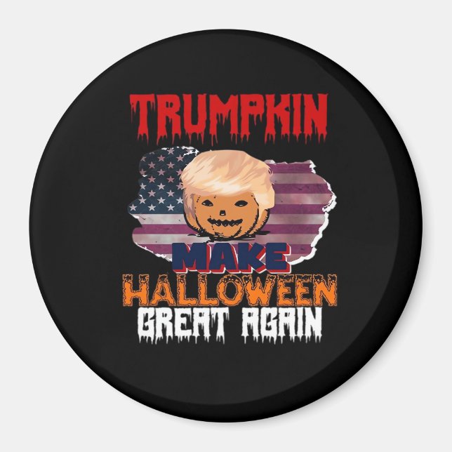 Trumpkin Halloween Classic Magnet (Framsidan)