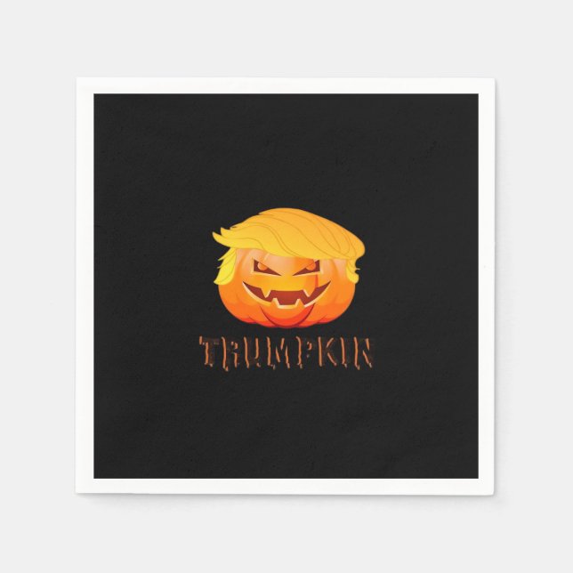 Trumpkin Halloween Classic Pappersservett (Framsidan)