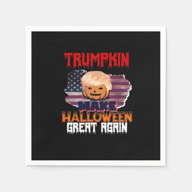 Trumpkin Halloween Classic Pappersservett (Framsidan)