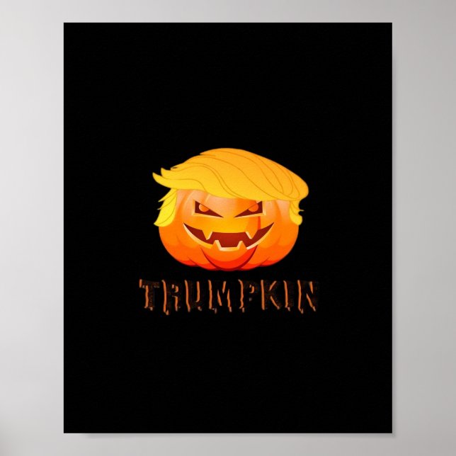 Trumpkin Halloween Classic Poster (Framsidan)