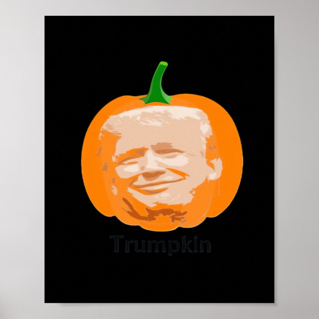 Trumpkin Halloween Classic Poster (Framsidan)