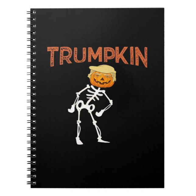 Trumpkin Halloween Funny Classic Anteckningsbok (Framsidan)