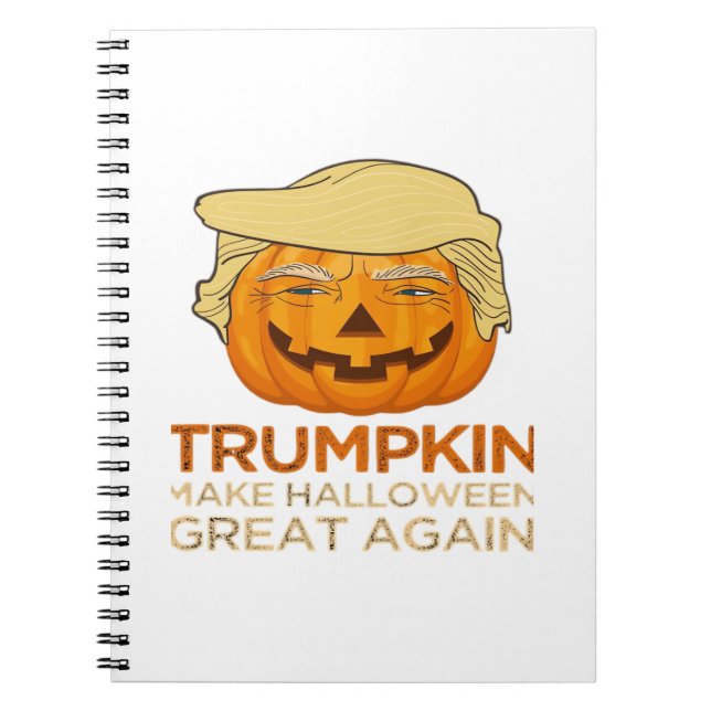 Trumpkin Halloween Funny Classic Anteckningsbok (Framsidan)