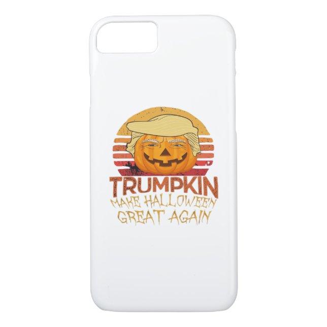 Trumpkin Halloween Funny Classic Case-Mate iPhone Skal (Baksida)