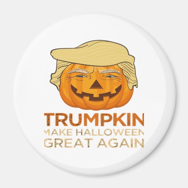 Trumpkin Halloween Funny Classic Magnet (Framsidan)