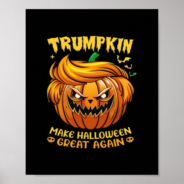 Trumpkin Halloween - Gör Halloween till Underbar i Poster (Framsidan)