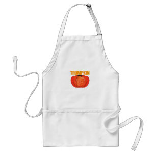 Trumpkin Halloween Jack o lantern Graphic Funny Förkläde