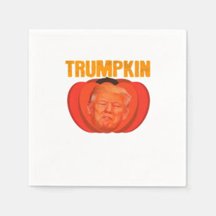 Trumpkin Halloween Jack o lantern Graphic Funny Pappersservett