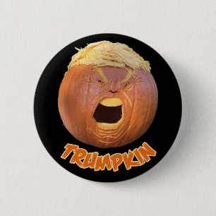 Trumpkin Halloween knäppas emblem Knapp