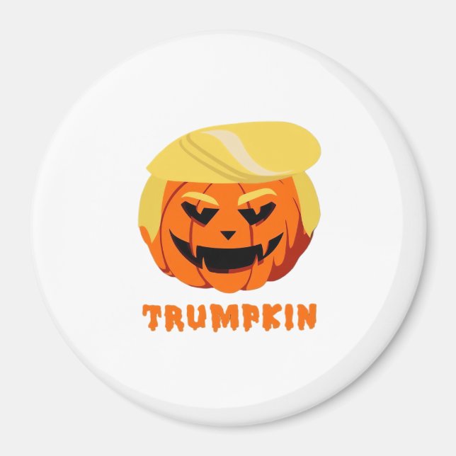 Trumpkin Halloween Magnet (Framsidan)