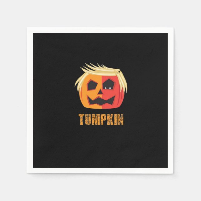 Trumpkin Halloween Pappersservett (Framsidan)