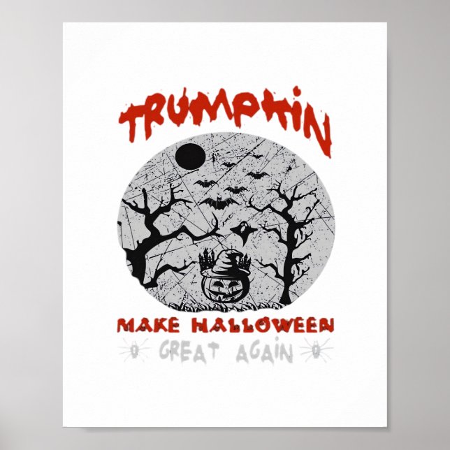 Trumpkin Halloween Poster (Framsidan)