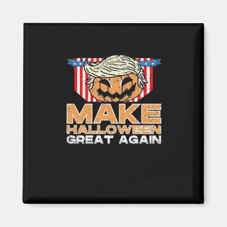 Trumpkin Halloween Vintage Policy Funny Magnet