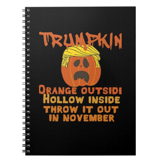Trumpkin Inside Throw Out November Classic Anteckningsbok (Framsidan)