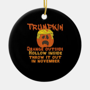 Trumpkin Inside Throw Out November Classic Julgransprydnad Keramik