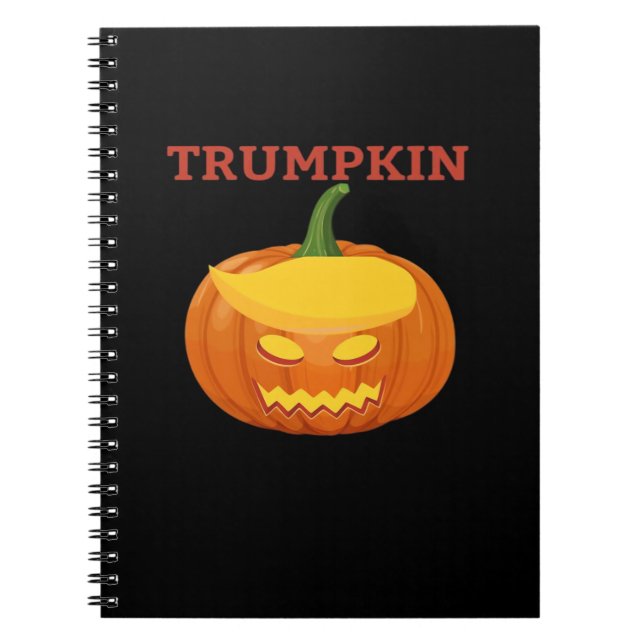 Trumpkin Jack-O-Lantern Classic Anteckningsbok (Framsidan)