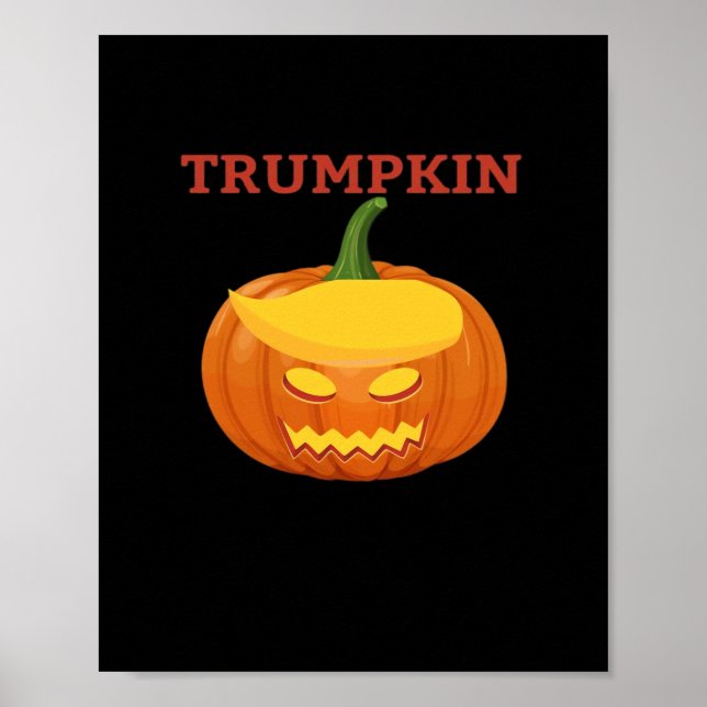 Trumpkin Jack-O-Lantern Classic Poster (Framsidan)
